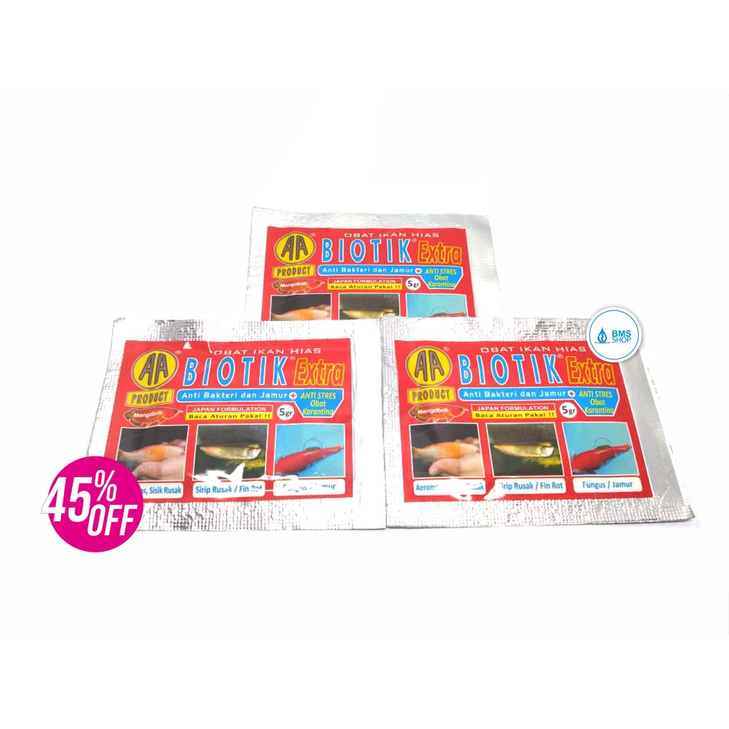 Obat Karantina Ikan AA Biotik Extra AD01802