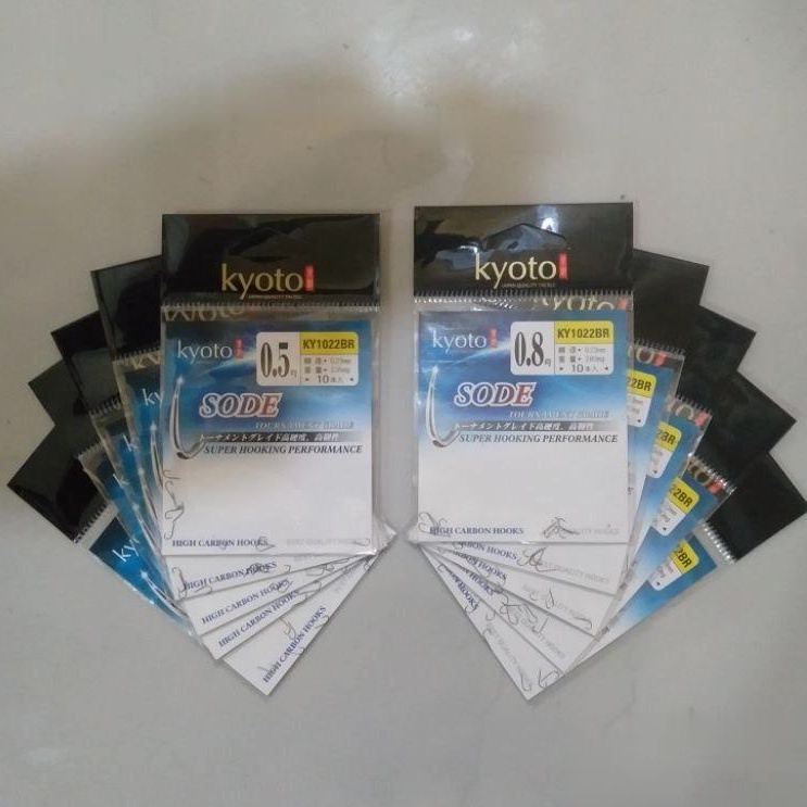 Kail Pancing KYOTO kyoto SODE sode 0,5 0,8 0.5  0.8  kail pancing sangat tipis