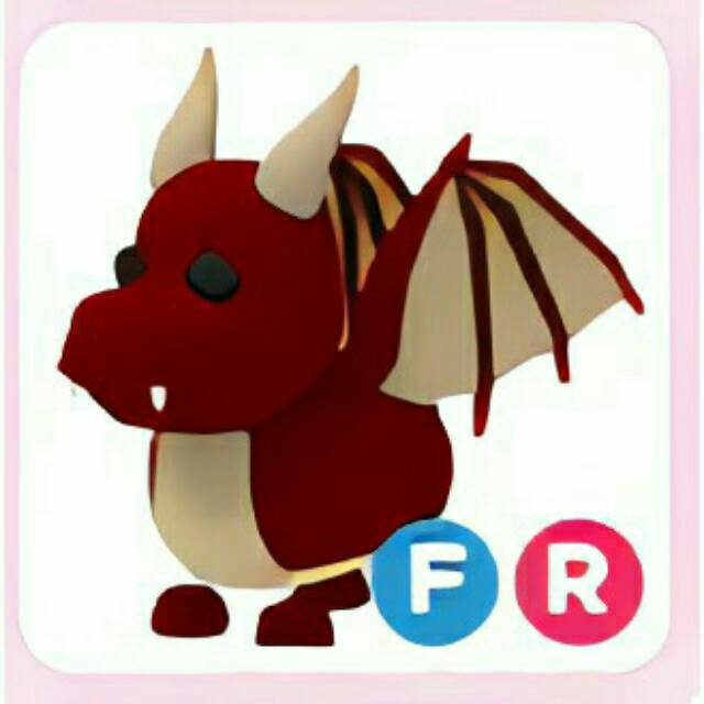 Red dragon Pet Adopt Me | Shopee Indonesia