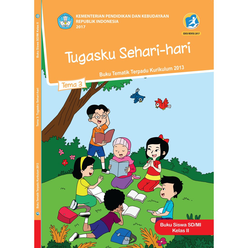 Buku Tematik Sd Kelas 2 Tema 3 Tugasku Sehari Hari K13 Revisi Shopee Indonesia