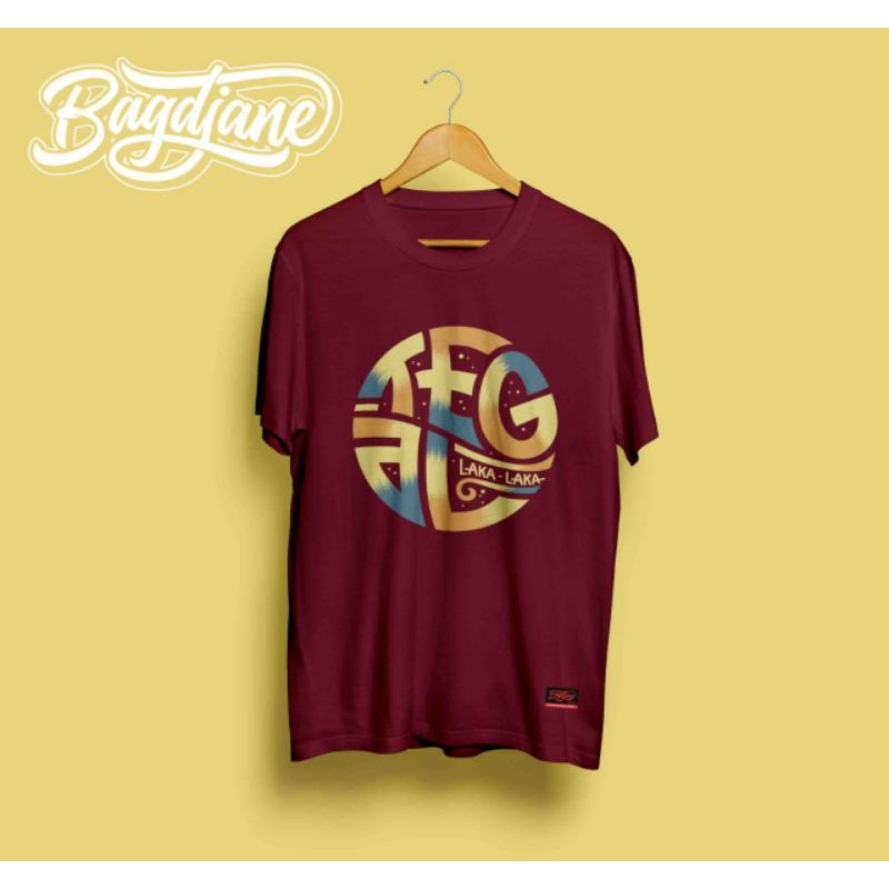 kaos Tegal | KAOS BAGDJANE | Tegal laka laka merah