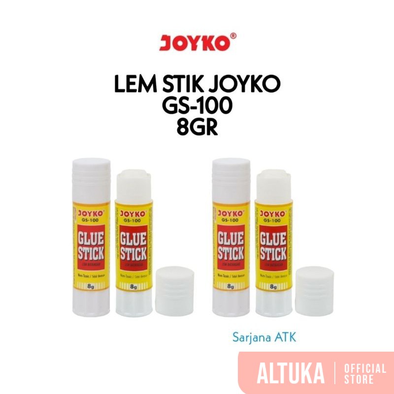 

Lem Glue Stick / Lem Kertas / Lem Stik / Glue Stick Joyko GS-100 8 dan 10 Gram