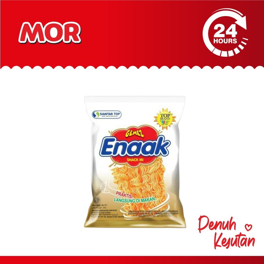 

GEMEZ ENAAK Snack Mie 22 gr