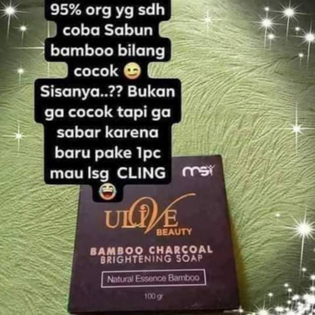 Sabun Bamboo MSI asli berBPOM