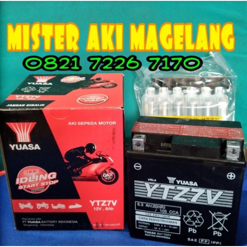 Aki Yamaha NMAX/AEROX YUASA YTZ7V