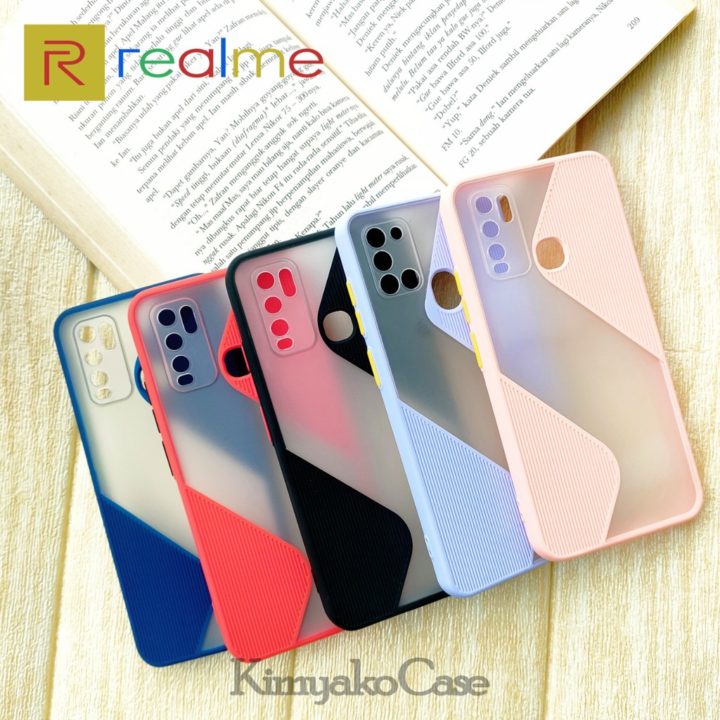 Hard Case Motif Zig Zag Realme 7i C11 C15 C12 NARZO 20 C2 C3