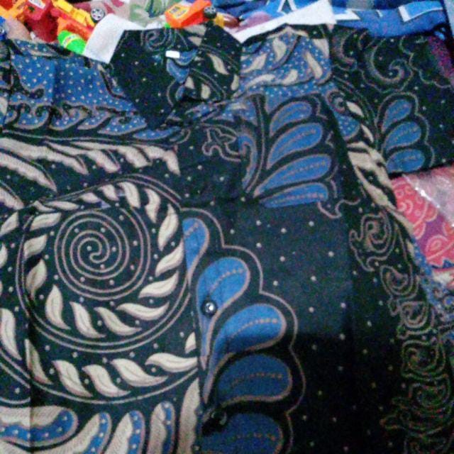 Kemeja Batik Pria Lengan Panjang Dan Pendek Motif Puser Terbaru 2021 Berkualitas Original Pekalongan