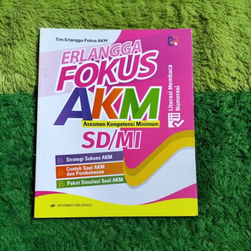 ORIGINAL BUKU ERLANGGA FOKUS AKM SD/MI