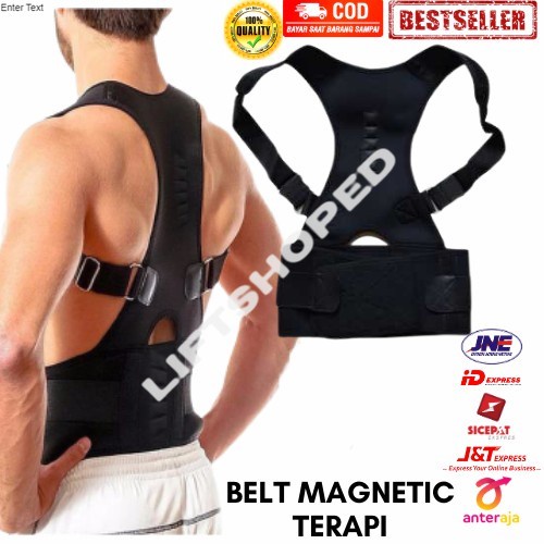 Belt Magnetic-Terapi Koreksi Postur Punggung-Perapi Punggung-Penyangga Punggung-Pelurus Punggung