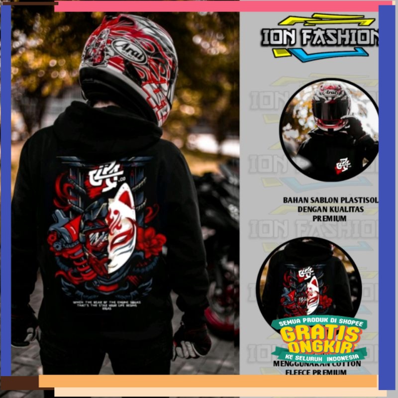 COD  Jaket Sweater Hoodie Pria Distro wadezigOriginal Big Size Jumbo M - XXL Hodie Sunmori Prostreet