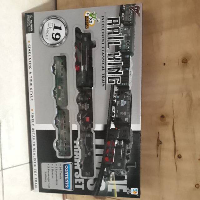 Terbaru KERETA RAIL KING HITAM BESAR