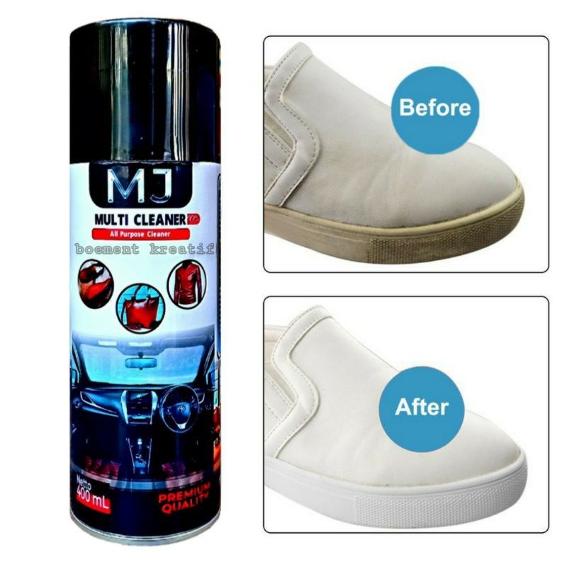 MJ Multi Cleaner Pembersih Jaket kulit / Tas / Dompet / Interior Mobil 400 ml