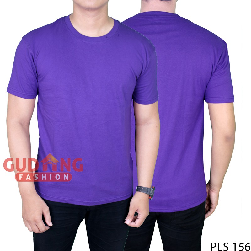 Basic Tshirt Polos Pendek Pria PLS 156
