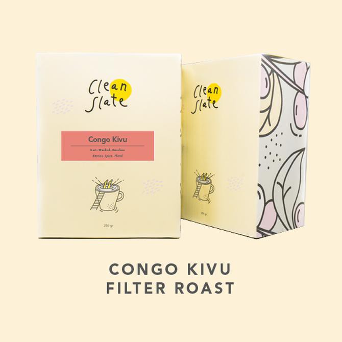 

Congo Kivu 250g - Single Origin Coffee Beans (Biji Kopi Arabica)