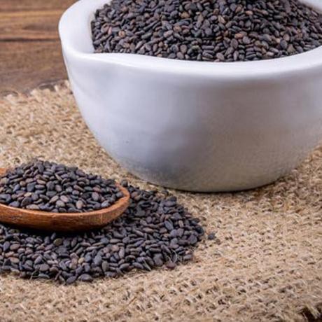 

zdw-125 Wijen Hitam PANGGANG 250 gram / ROASTED .!