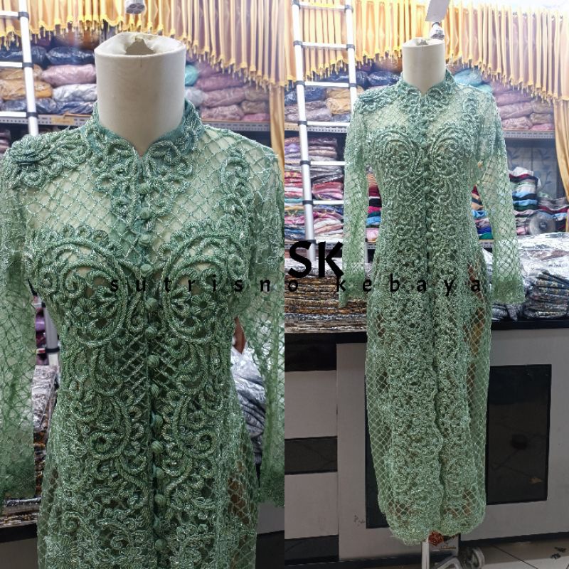 Sutrisno kebaya - Kebaya Ibu Besan Full Payet Lebih Mewah