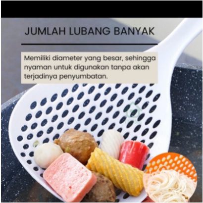 SPATULA TIRISAN SARINGAN MIE GORENGAN MASAKAN TAHAN PANAS