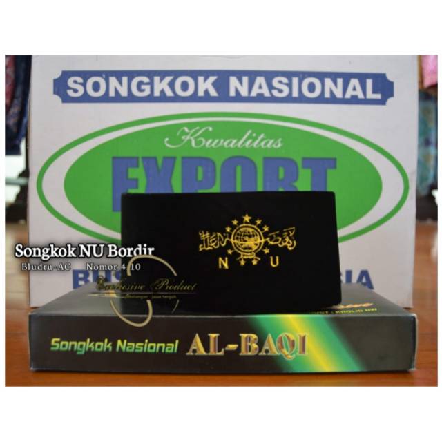 Songkok Nu bordir emas