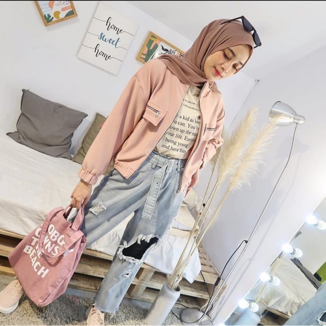 MVP -Vioren Jaket - Jaket Oversize Wanita Terbaru