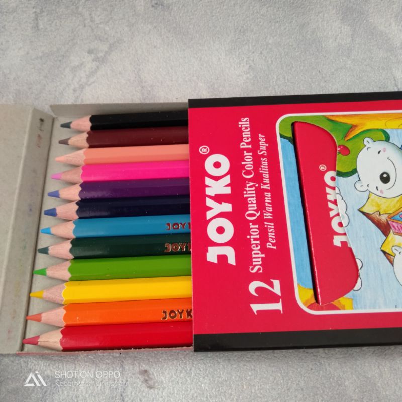 

'ARMA' pensil warna JOYKO besar 12 warna