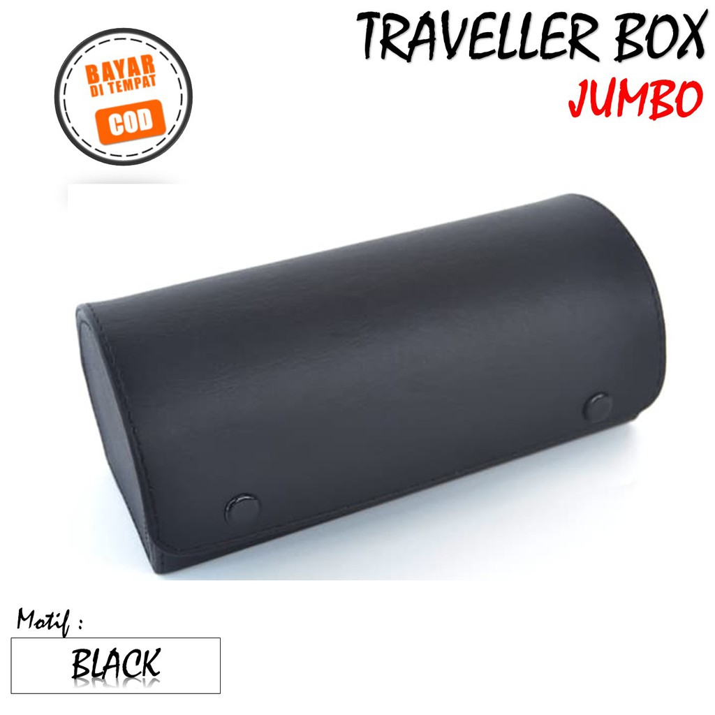 PROMO TERMURAH - Traveller Watch Box Tube isi 3 JUMBO  / Kotak Jam Tangan / Box Jam Tangan