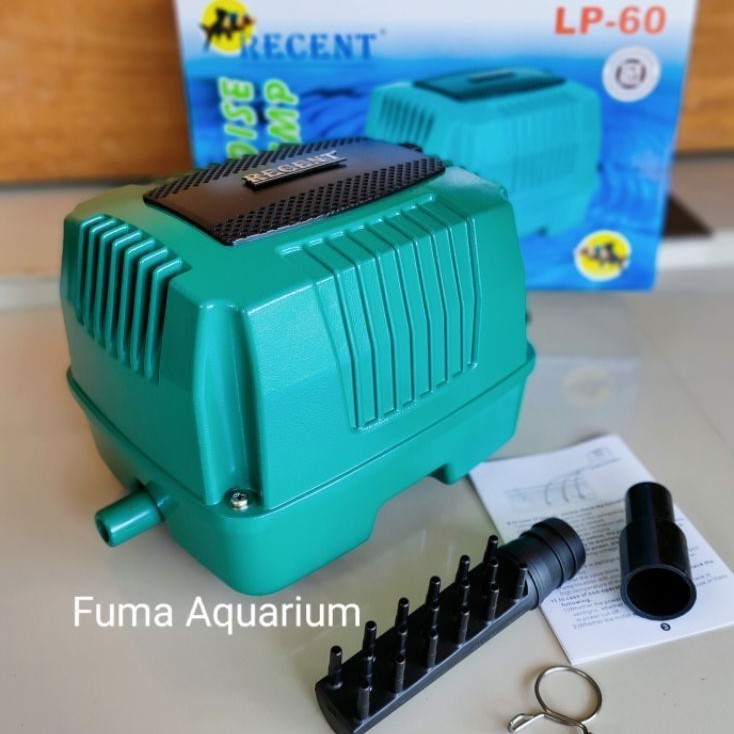 Recent LP-60 Hi Blow mesin Pompa Aerator Airpump gelembung Kolam Breeding Low Noise