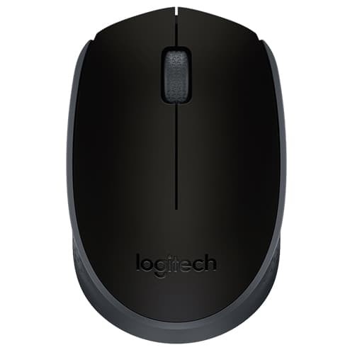 Mouse Logitech Usb Wireless M170 Compact untuk Windows, Mac, ChromeOS Batre Include Plug And Play Original Garansi Resmi