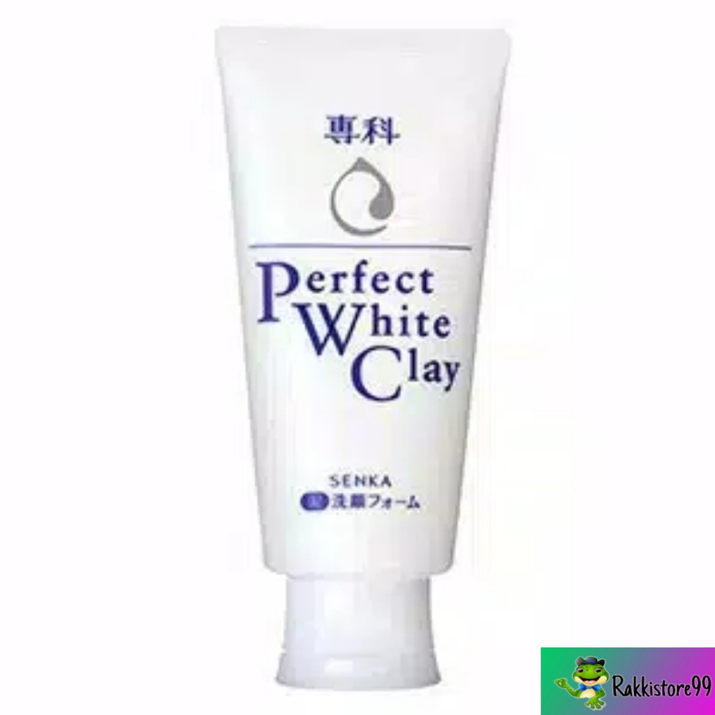 ❣️Rakkistore99❣️ Senka Perfect White Clay Facial Wash 50g / 120g (100% Original)