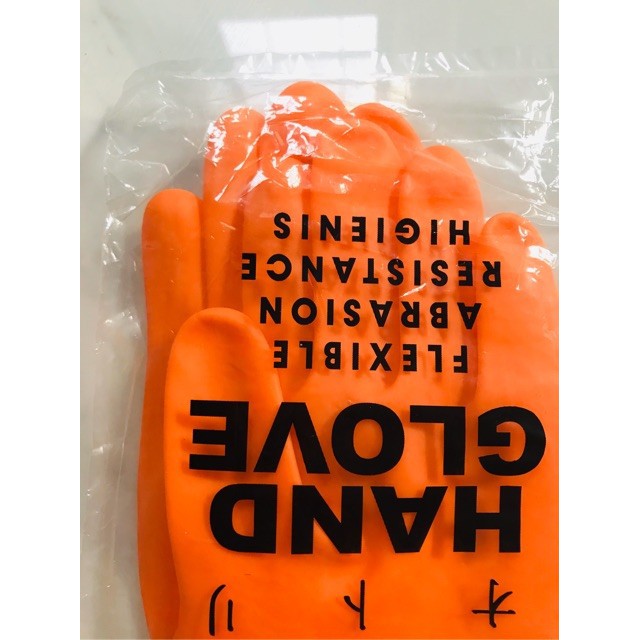 Sarung Tangan Karet Latex OTR 7 panjang 40cm Hand Glove OTORY 7