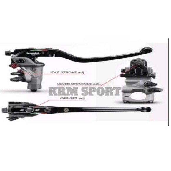 Handle Brembo Original Master Rem  Costa Corta  Handle Master Set Rem Brembo Costa Corta