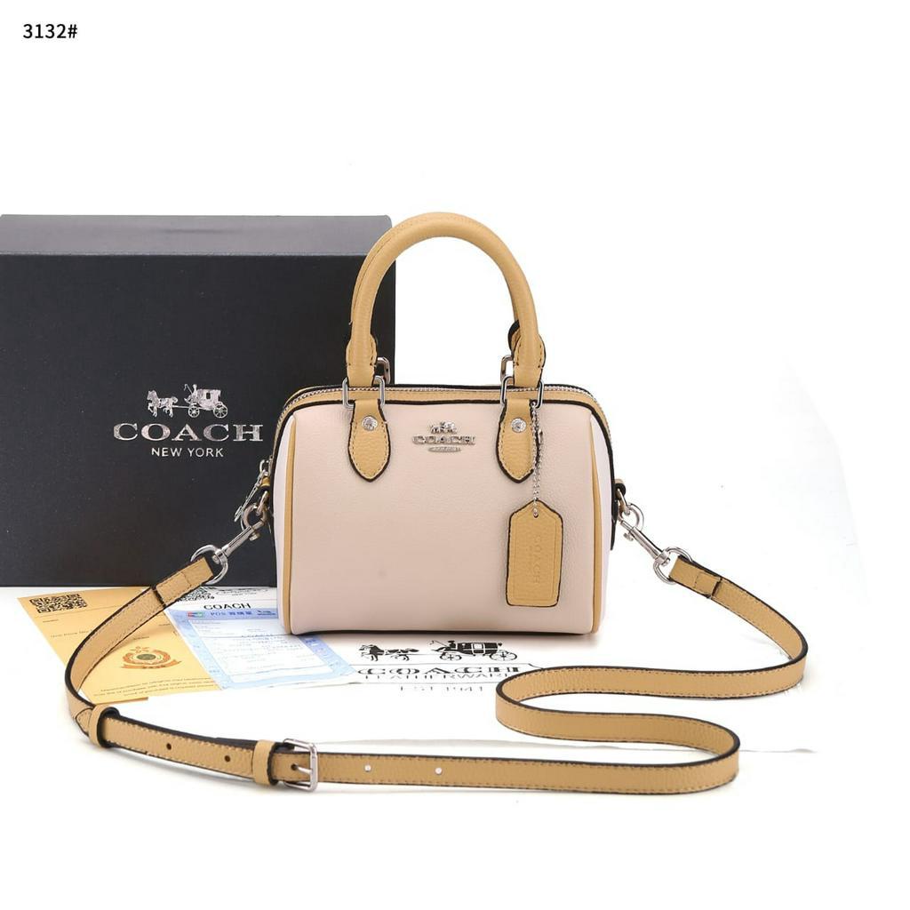 Coa Rowan Satchel In Blocked Mini Bag's TC3132