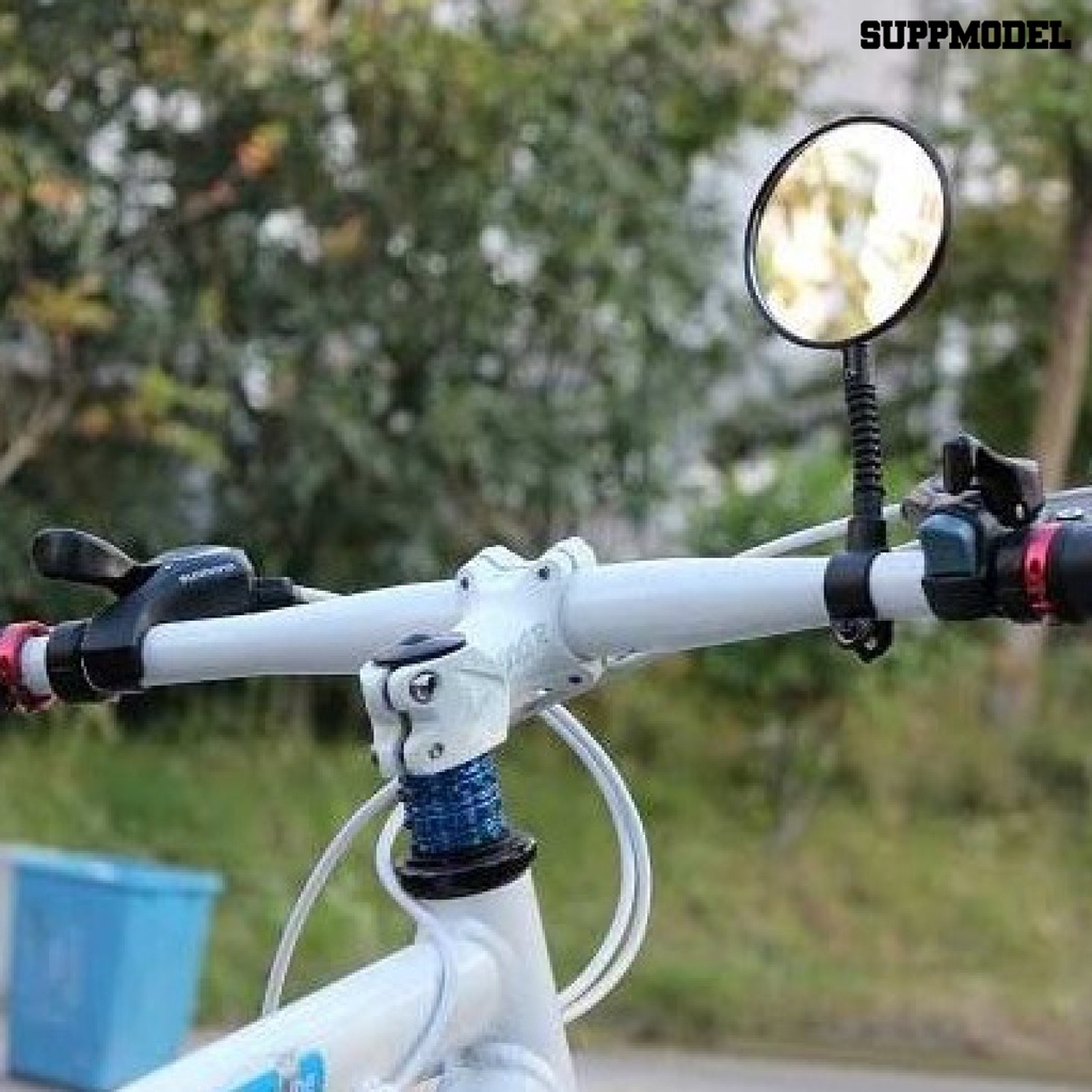 Kaca Spion Sepeda Adjustable Dengan Reflektor