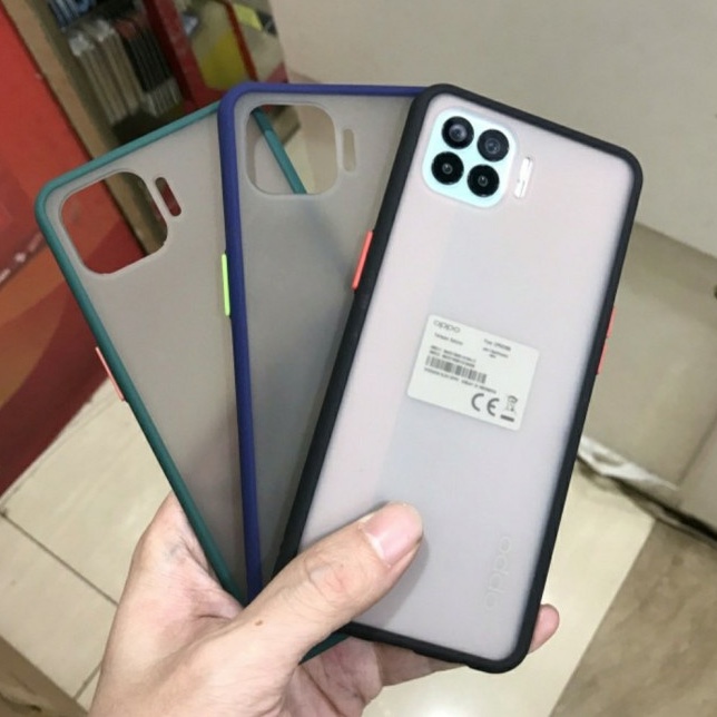 CASE MATTE OPPO RENO 4F TRANSPARAN FUZE MACARON MY CHOICE - FA