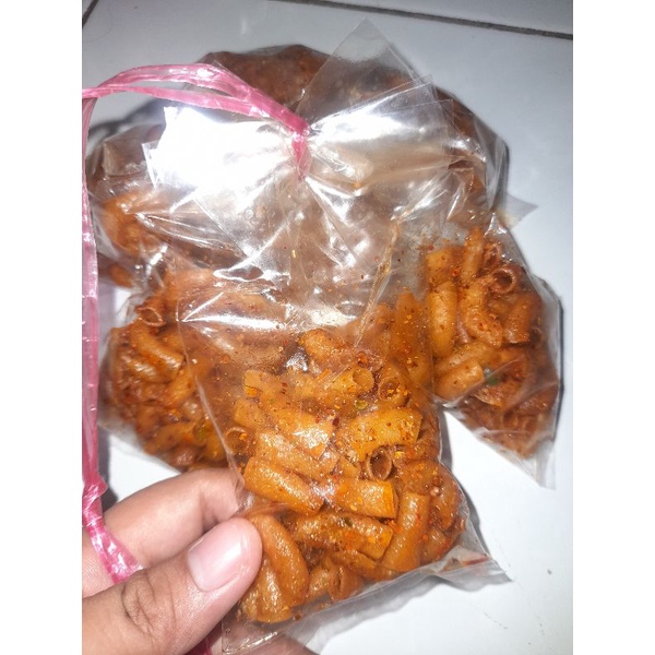

makroni kering jeruk nipis rencengan