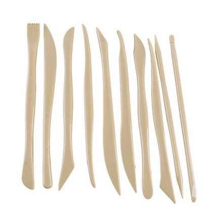 Pottery Clay Sculpture Carving Modelling Tools (10x2pcs)