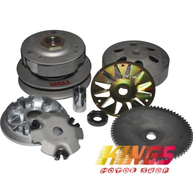 Paket Set Upgrade Akselerasi CVT TDR Honda Beat Scoopy Spacy Karbu kings-m0 Ayo Beli