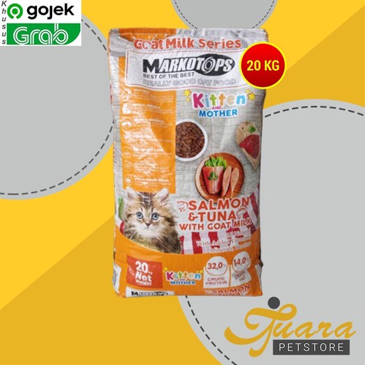 [GOSEND] Makanan Kucing Cat Food MARKOTOP 20 KG Murah