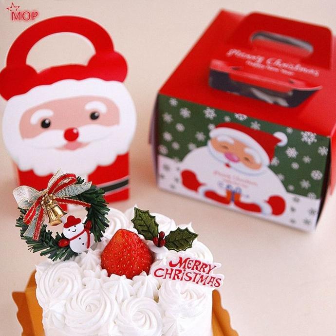 

PORTABLE CHRISTMAS PACKAGING GIFT BOX ELK CANDY CREATIVE DC452CD3