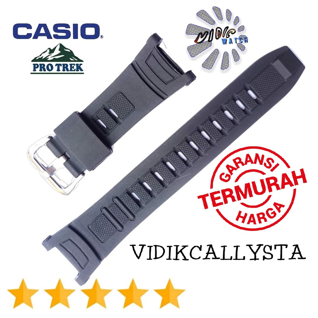 STRAP TALI CASIO PROTREK PRG-130 PRW-1500 PRG 130 PRW 1500 PRG130 PRW1500 TALI JAM PROTREK