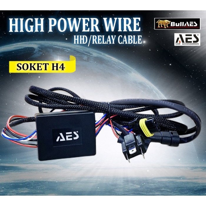 Kabel Relay Set High Power Premium Quality Ori AES