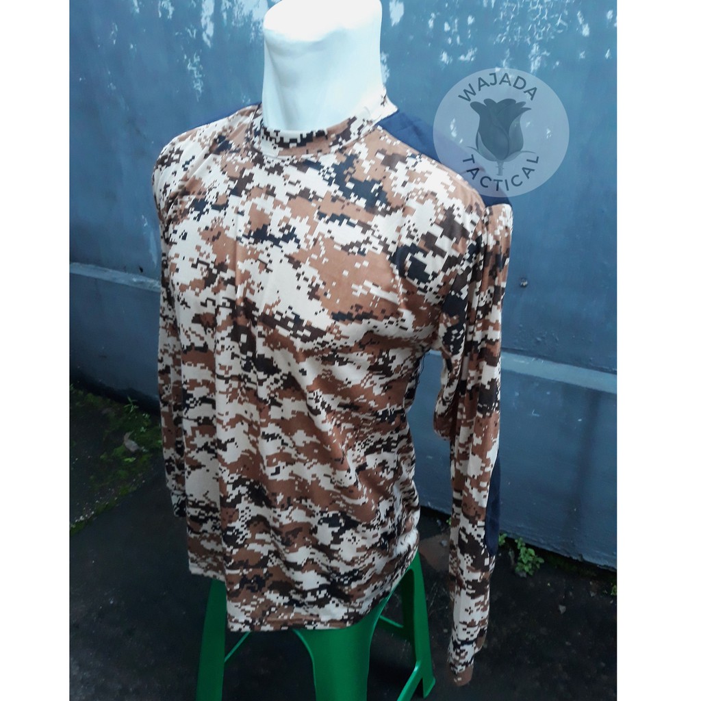 Kaos Loreng US ARMY Kaos Panjang Loreng Tactical