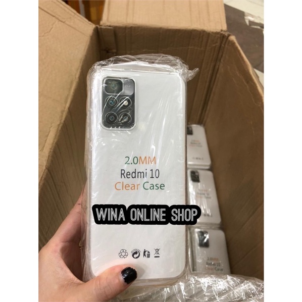 Silicone bening xiaomi redmi 10 clear case