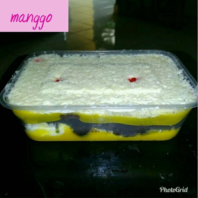 

Manggo n cheese meltedcake