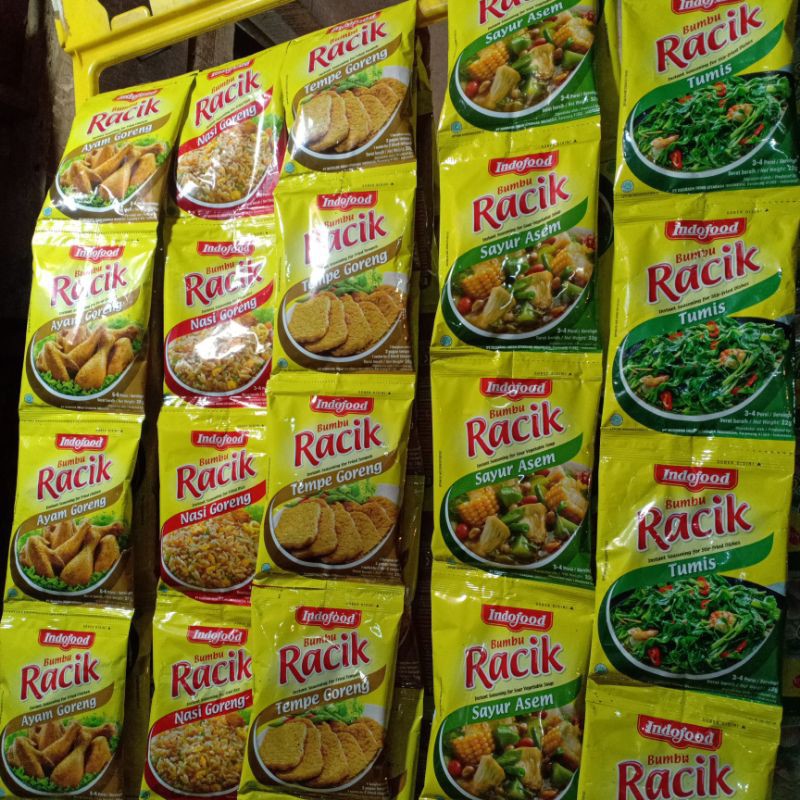 

jmaneka bermacam macam racik jual per bungkus