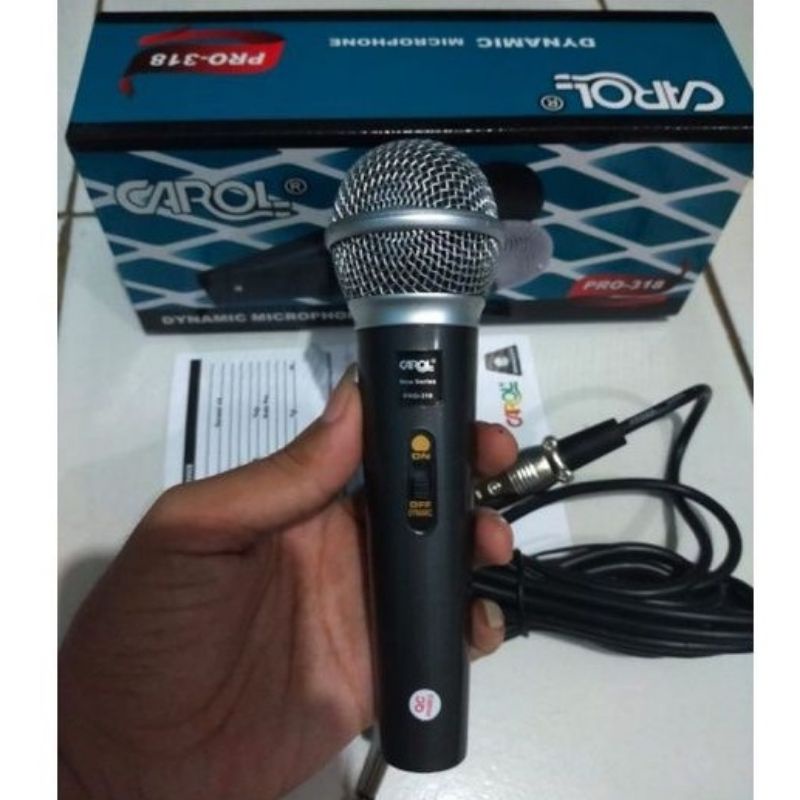 Mic Carol Pro 318 Dynamic Microphone Carol