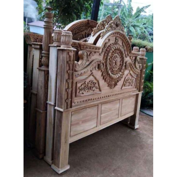 Trmpat Tidur Jati Ukir Gong Jepara