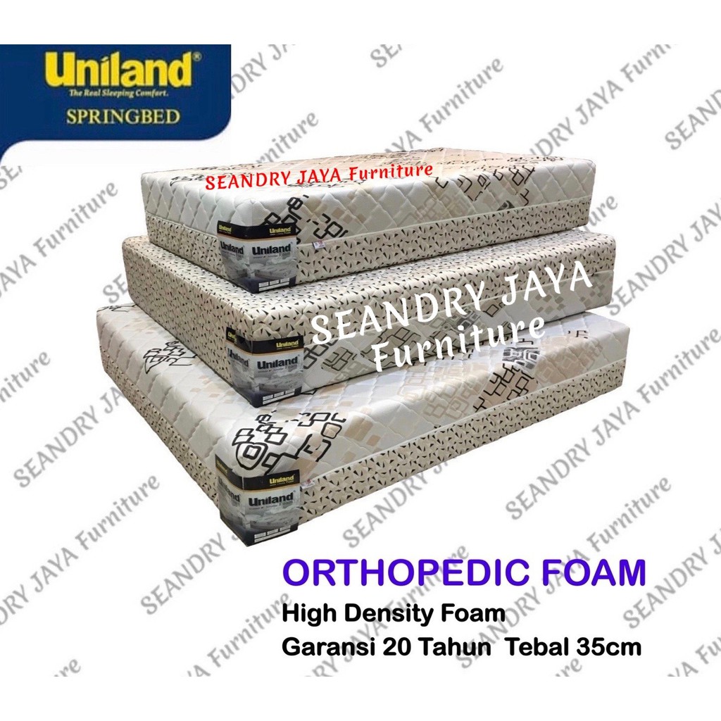 KASUR BUSA UNILAND KERAS PRESTIGE / tebal 35 cm /busa kualitas density tinggi /PROMO MURAH/ KUALITAS