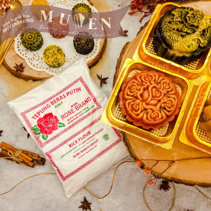 

Ds11D0 Tepung Beras Putih Rose Brand / Rosebrand 500 Gr G6040B