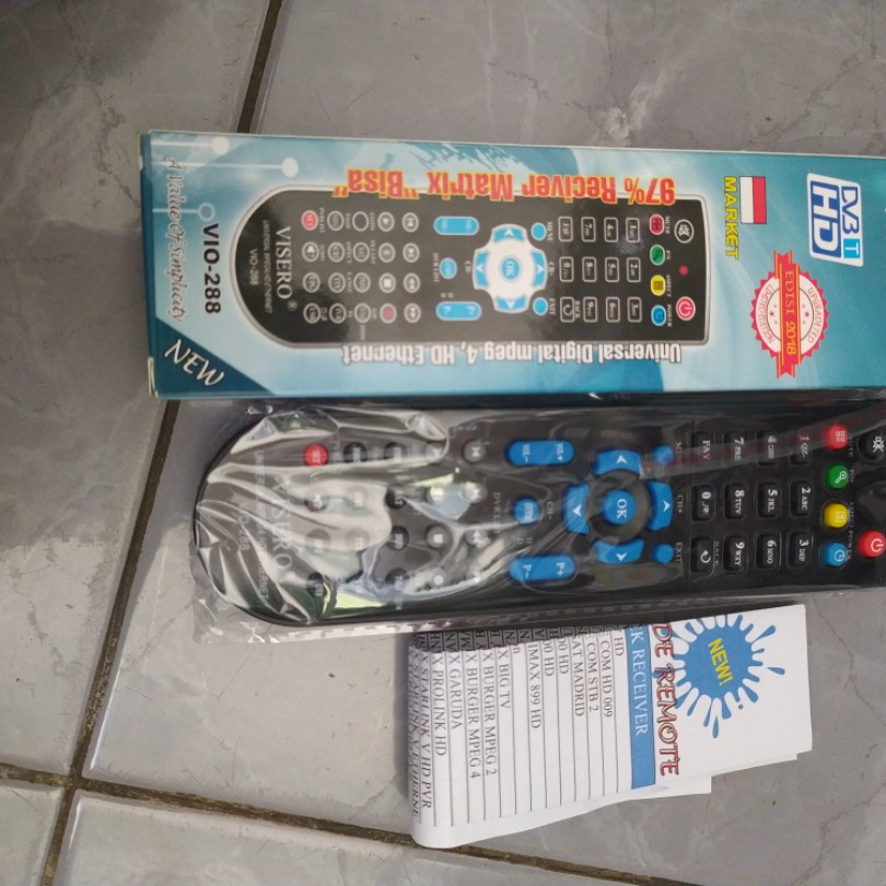 Remot Visero Universal Digital MPEG 4 HD Ethernet