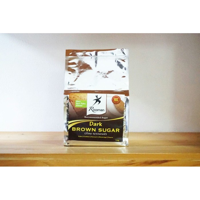 

Ricoman Dark Brown Sugar 1KG